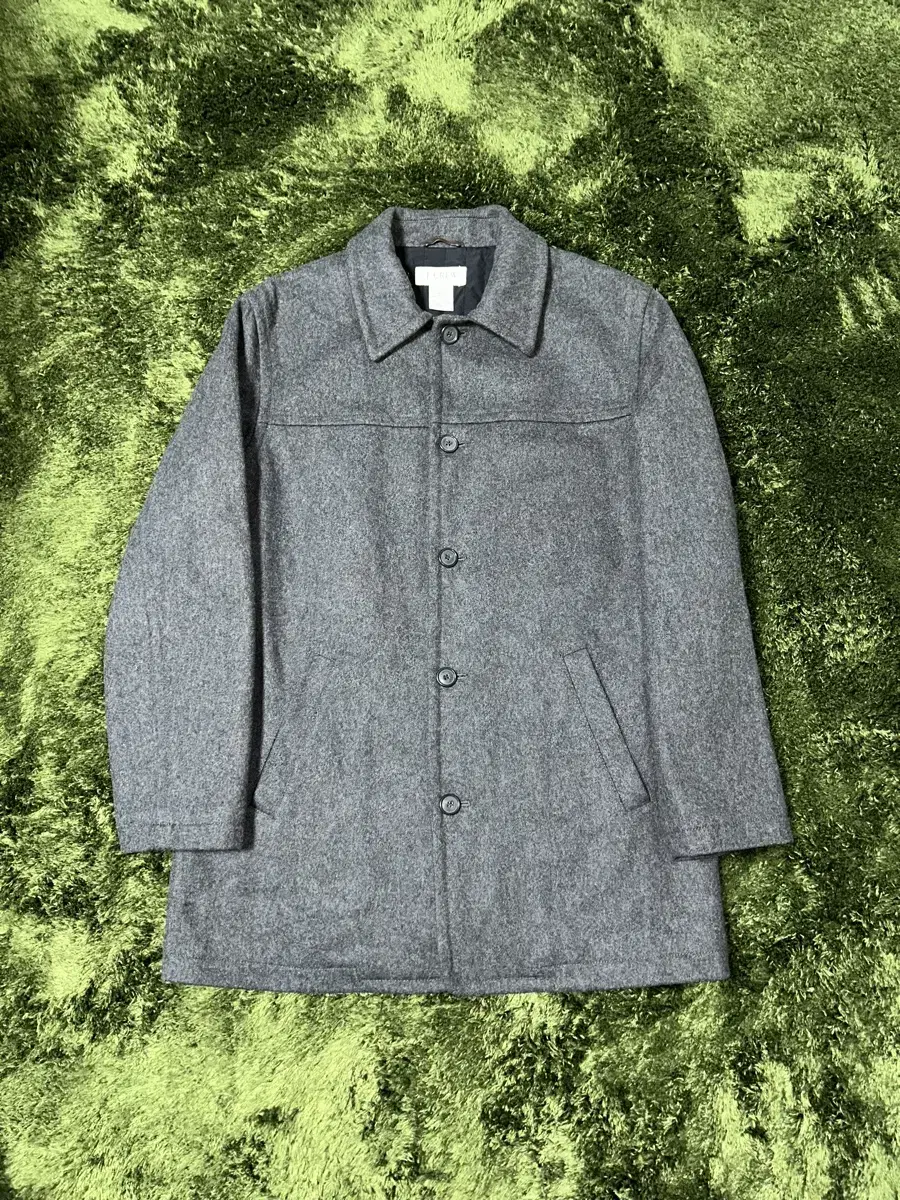 [S] jcrew 제이크루 울 싱글 코트 그레이